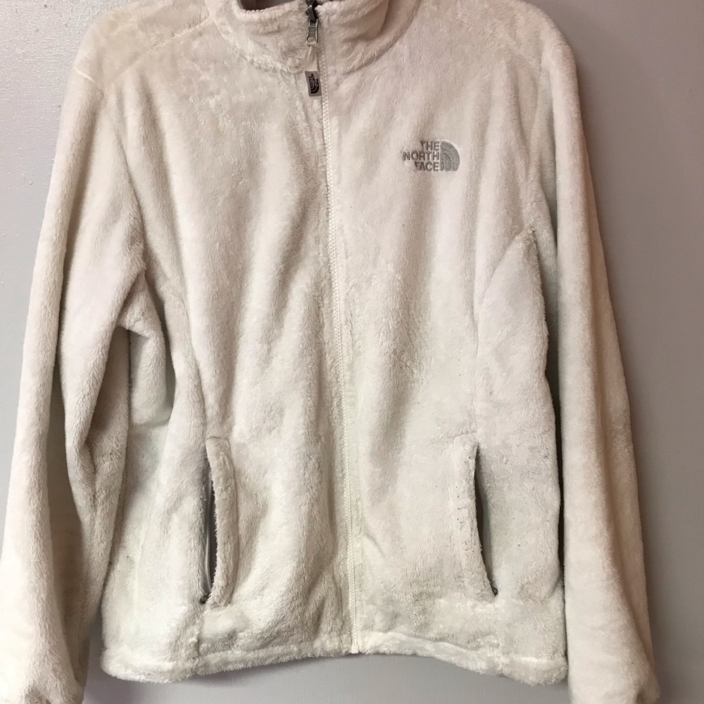 White North Face jacket